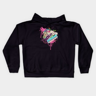 KITTY SYNTH Kids Hoodie